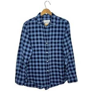 Grayson by Frank & Eileen The Hero Plaid Shirt Blue Cotton Button Down M